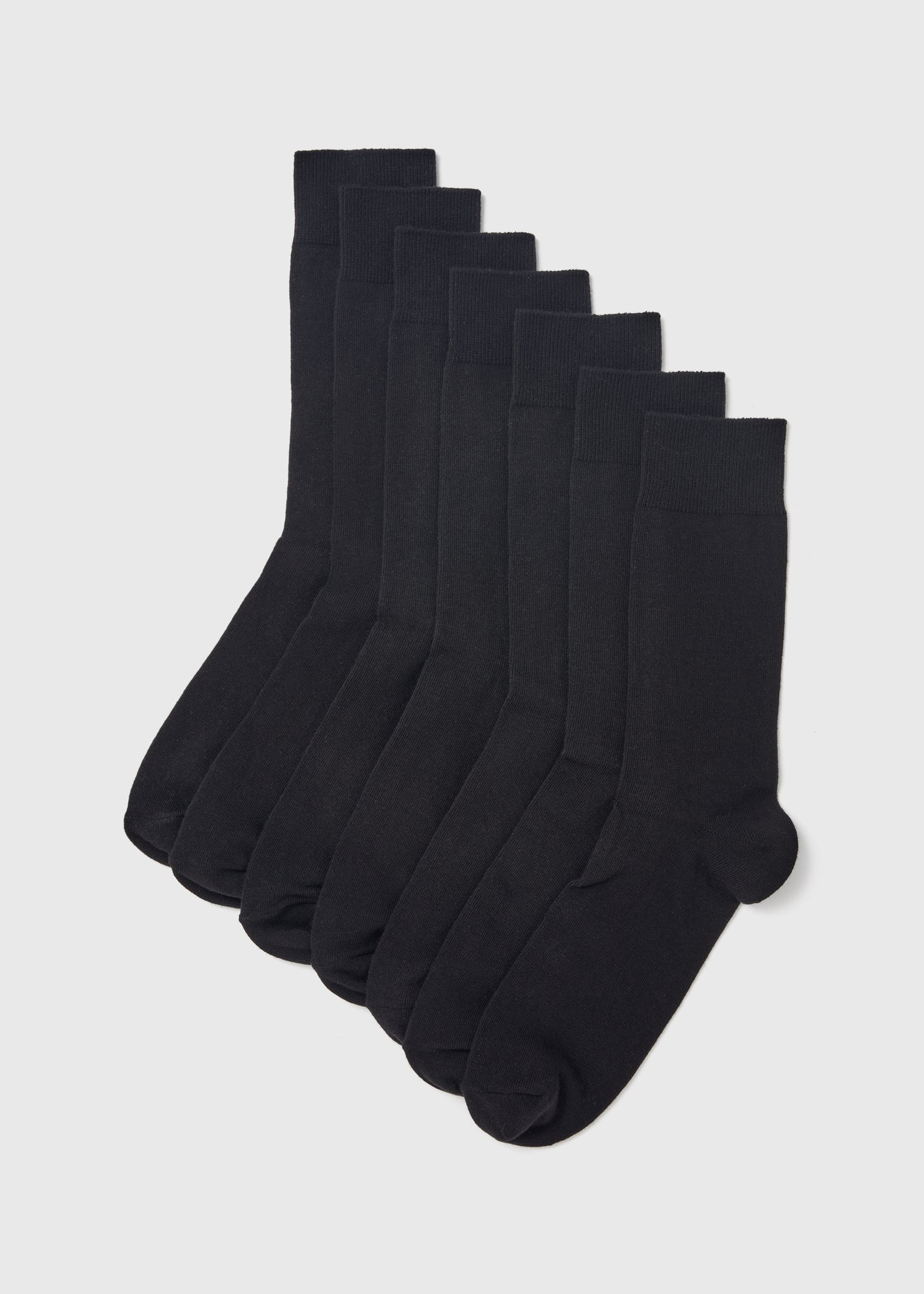 7PK PLAIN BLACK M495071