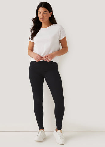Rosie Black Pull On Jeggings  F513531