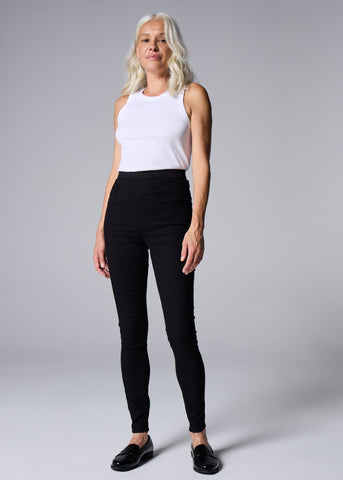 Black Pull On Jeggings F511333