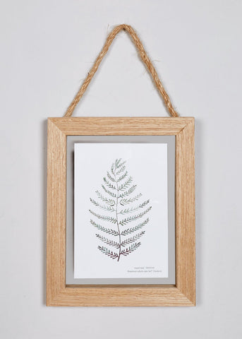 HANGING WOOD FRAME SMALL 5X7 M698142