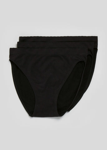 3 Pack Seamless High Leg Knickers  F367311