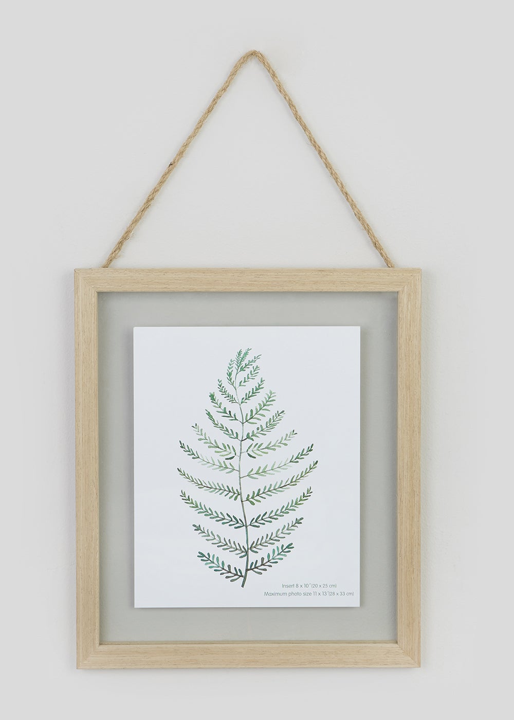 HANGING WOOD FRAME LARGE 11X13 M698144