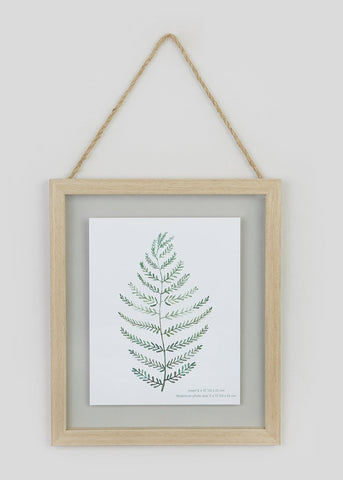 HANGING WOOD FRAME LARGE 11X13 M698144