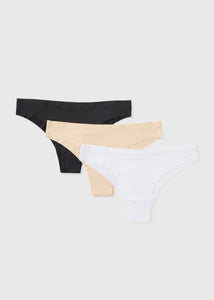 3 Pack No VPL Brazilian Knickers  F473781