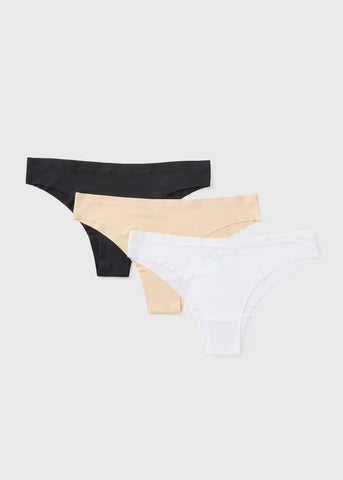 3 Pack No VPL Brazilian Knickers  F473781
