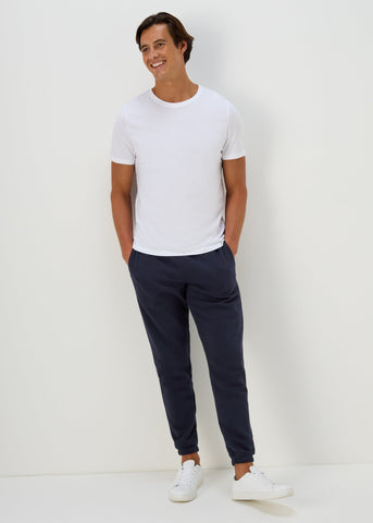 Navy Essential Cuffed Joggers  M582694