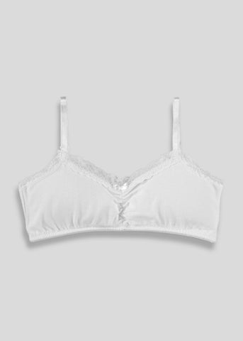 Girls White Crop Top (8-13yrs)  G370262