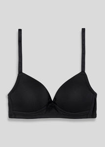 Girls Black Moulded First Bra (28AA-34A)  G370505