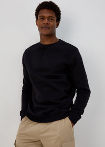 Black Essential Crew Neck Sweatshirt  M434379