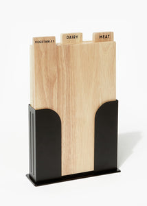 Chopping Board Set (31cm x 17cm x 6cm) Natural M484722