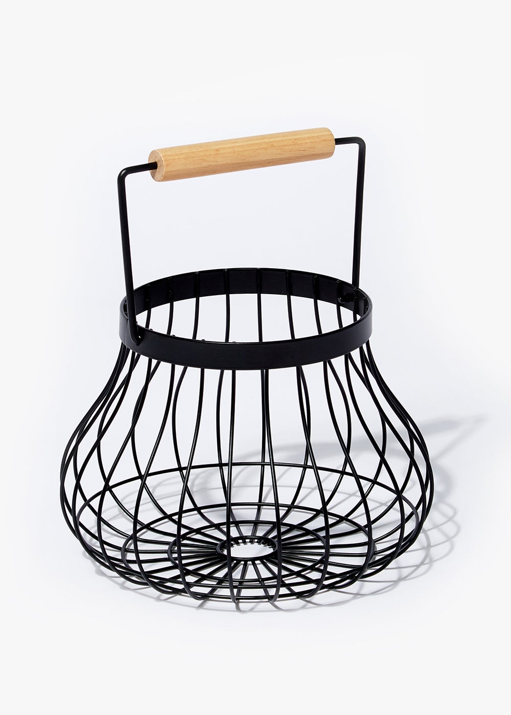 Black Wire Egg Basket (14cm x 13cm) M484694