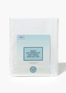 Terry Waterproof Mattress Protector  M456476