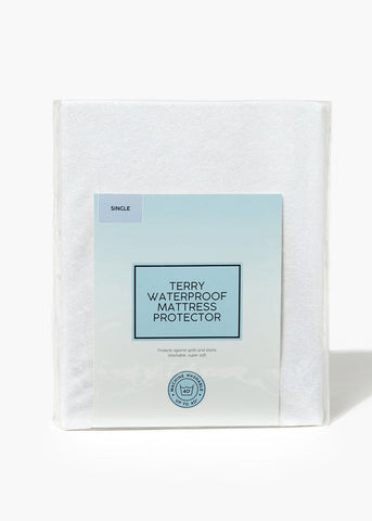 Terry Waterproof Mattress Protector  M456476