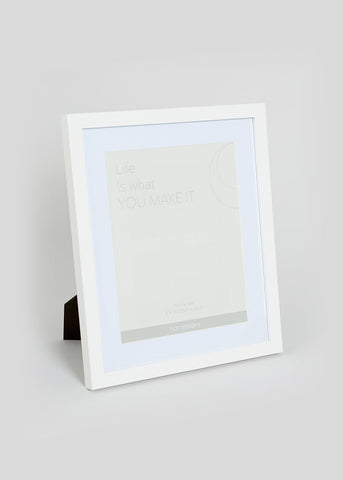 Box Photo Frame (10in x 8in) White M698121