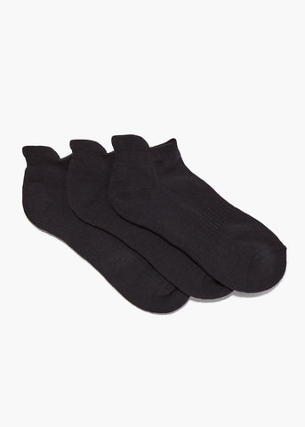 3 Pack Black Blistereze Socks  F472781
