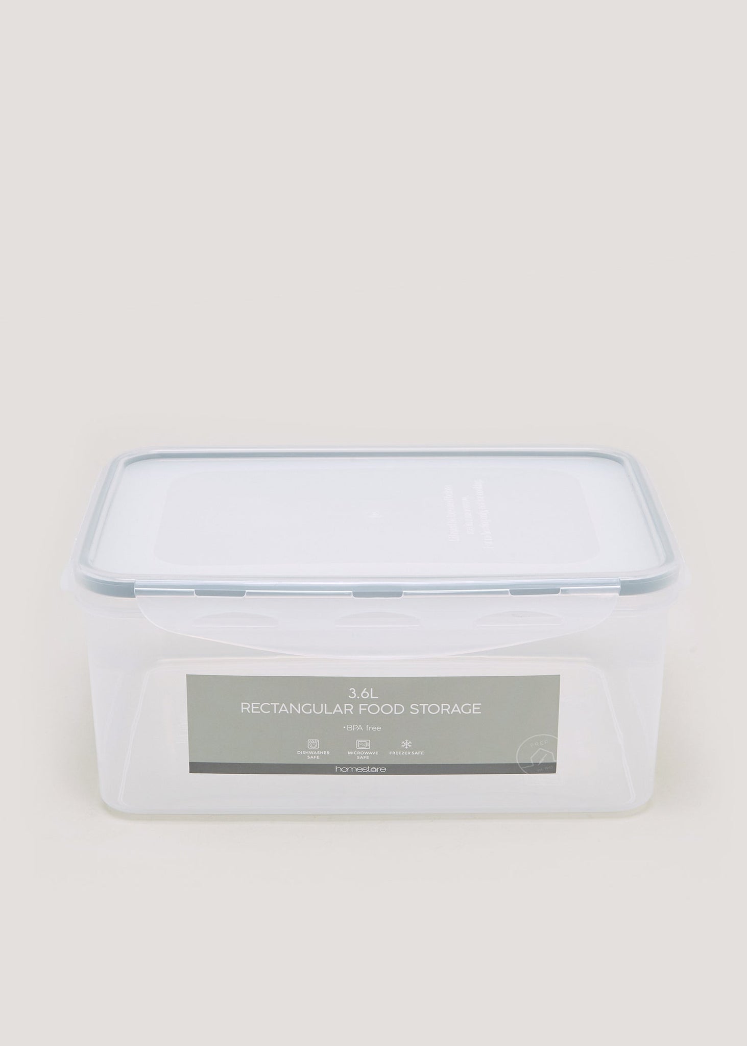 Food Storage Box (11cm x 25cm x 18.5cm) Clear M484726