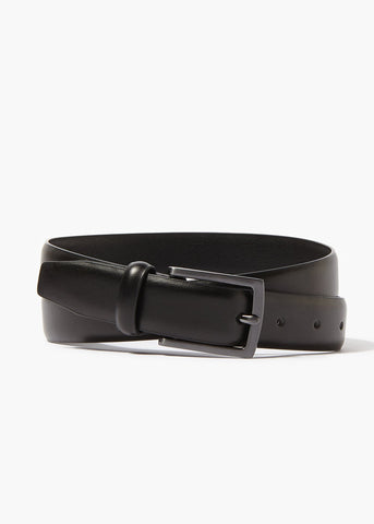Black PU Essential Belt  M323006