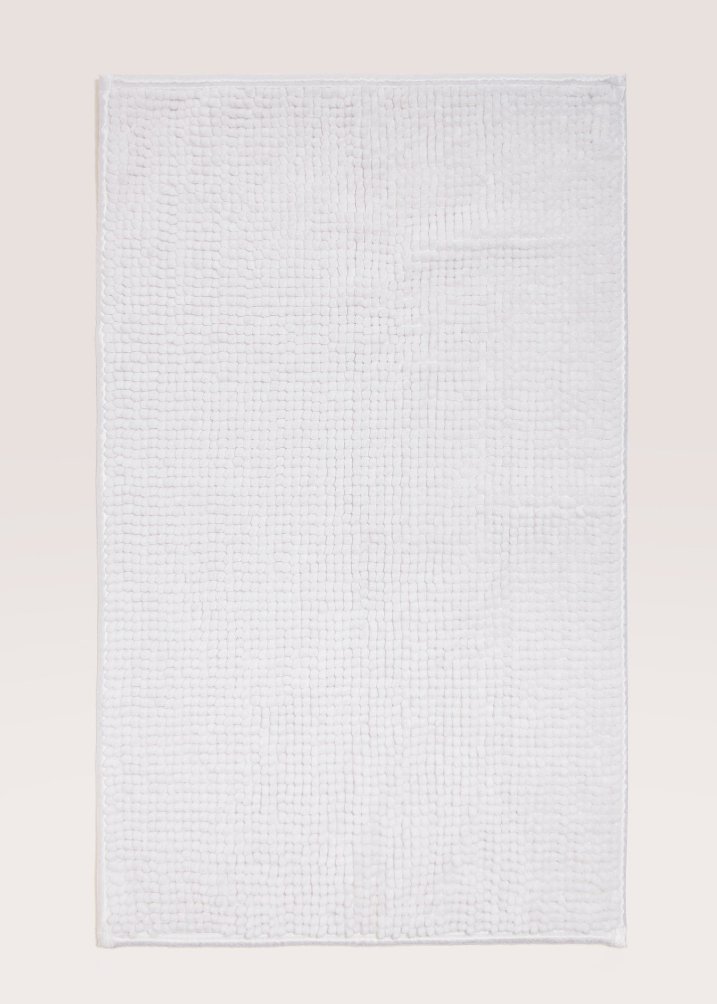 White Chenille Bath Mat (45cm x 75cm) M814651