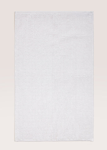 White Chenille Bath Mat (45cm x 75cm) M814651