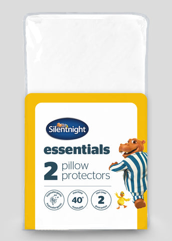 Silentnight Pillow Protector Pair White M459310 M459310
