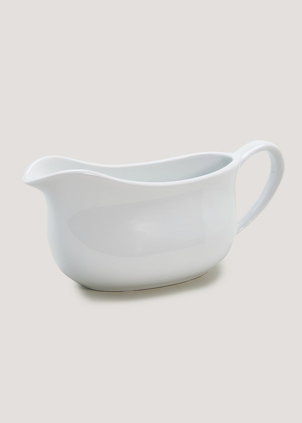 White Gravy Boat (21.5cm x 9cm) M484807