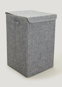 Grey Collapsible Laundry Basket M814923