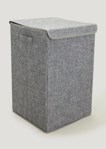 Grey Collapsible Laundry Basket M814923