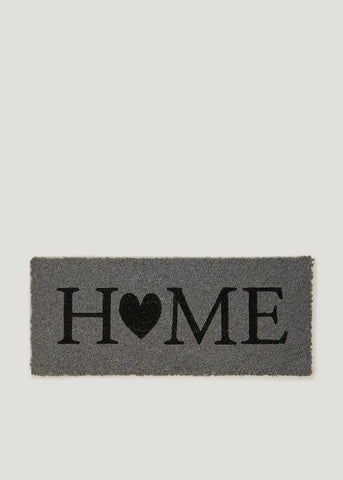 Grey Home Doormat (60cm x 25cm) M484025