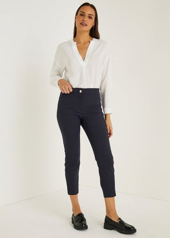 CAPRI TROUSER NAVY R F513687