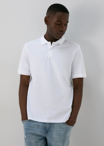 White Essential Polo Shirt  M436351