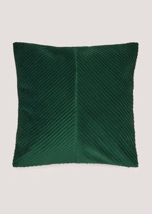 PLEATED VELVET GREEN M493644