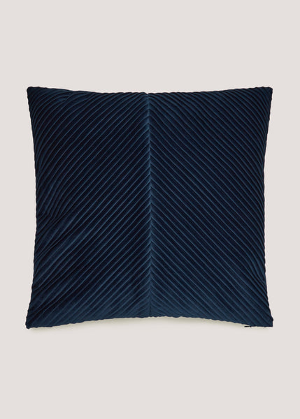 Navy trousse blue sales cushions matalan