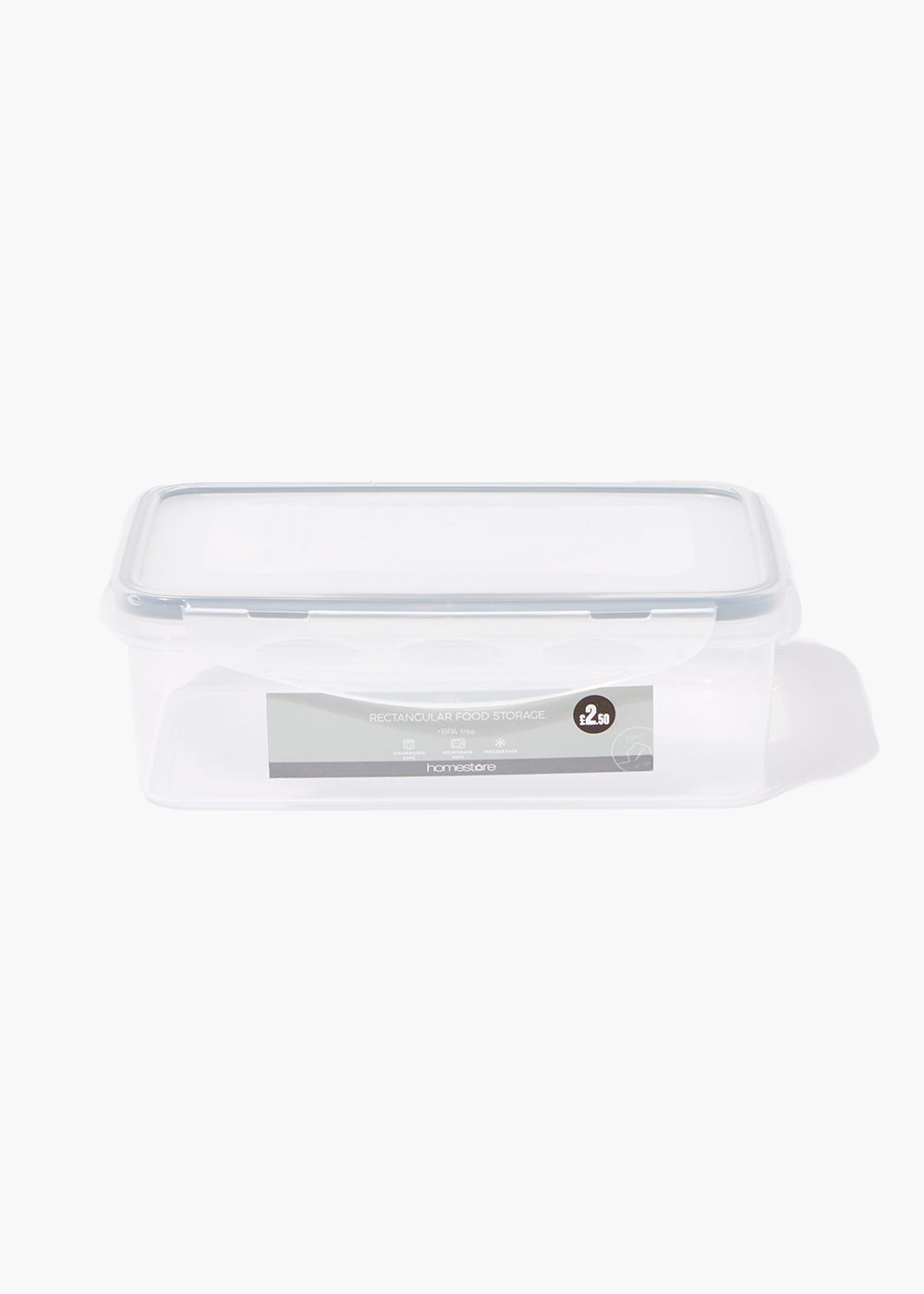 Food Storage Box (6.5cm x 19.5cm x 13cm) Clear M484724