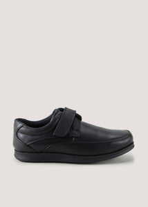 Soleflex Black Riptape Formal Shoes  M569767