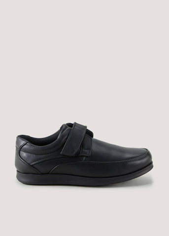 Soleflex Black Riptape Formal Shoes  M569767