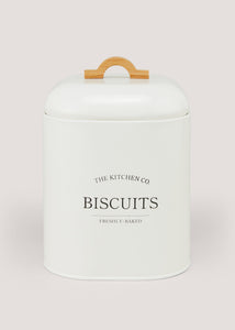 Cream Biscuit Tin White M484671