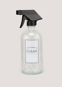 Cottage Glass Spray Bottle (21cm x 7cm) Clear M484663