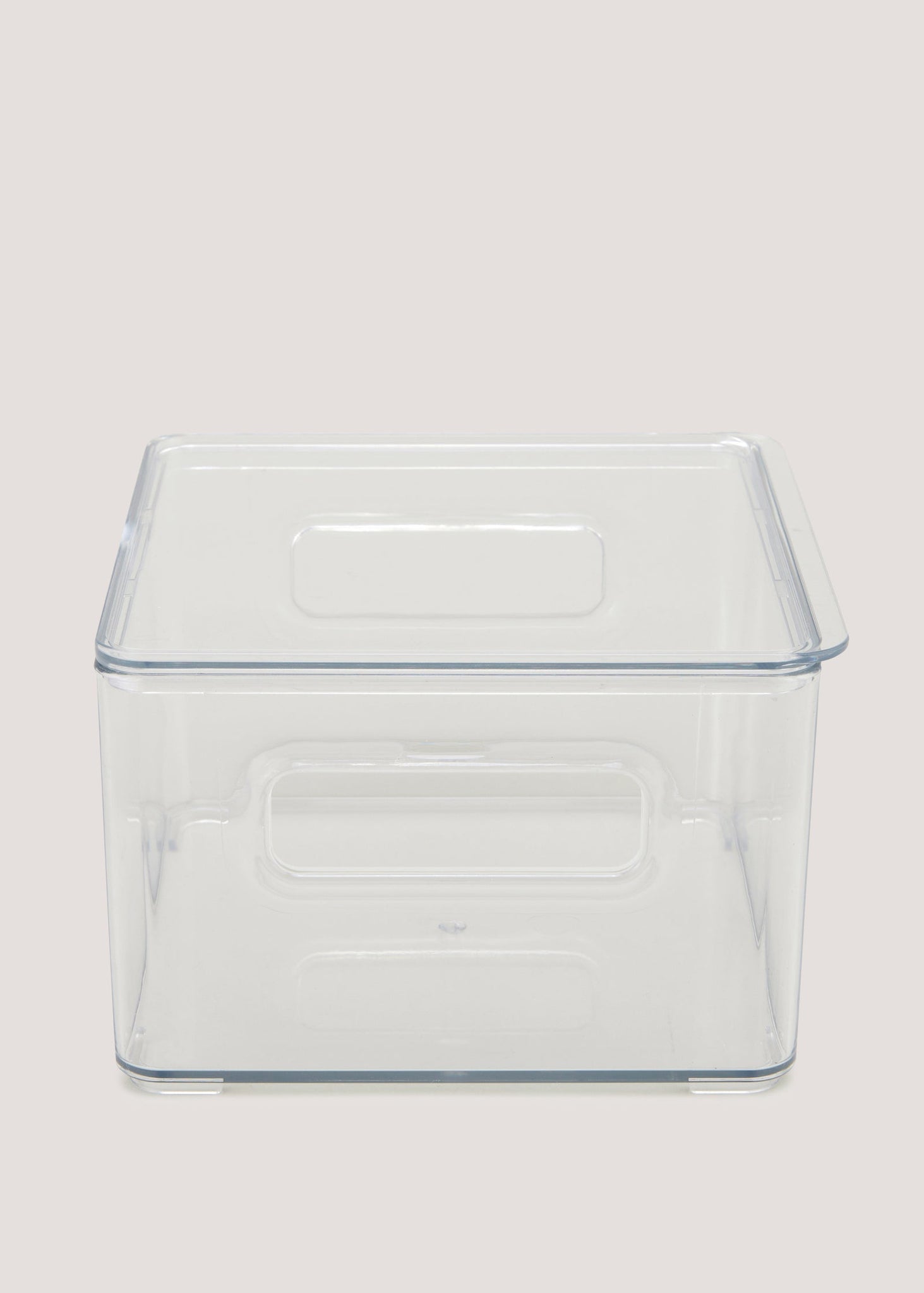 Clear Acrylic Fridge Organiser With Lid M484244