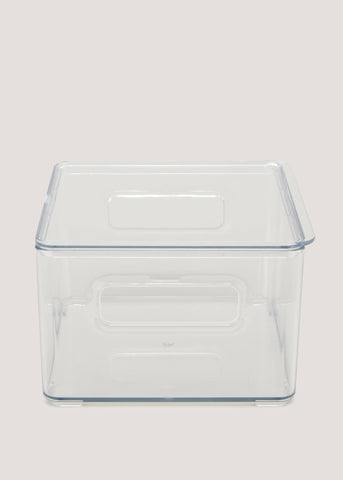 Clear Acrylic Fridge Organiser With Lid M484244