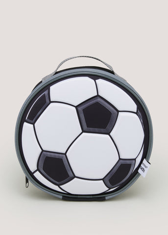 Kids 3 Piece Football Lunch Bag Set Black M484337