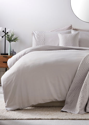 Grey Geo Pinsonic Duvet Cover M237237