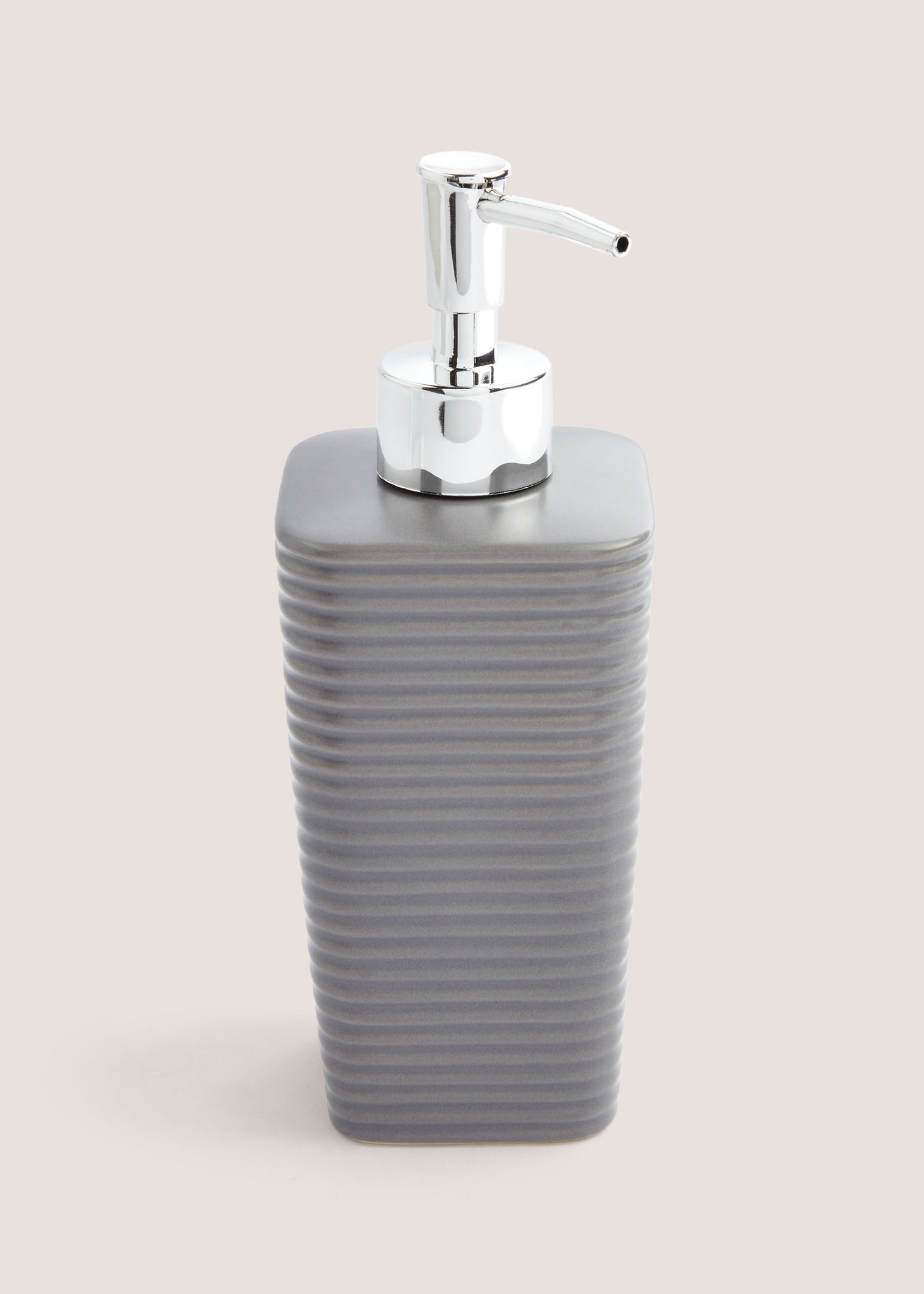 Grey Ceramic Soap Dispenser M814712