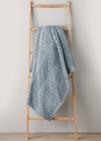 GREY EMBOSSED FLEECE M494150