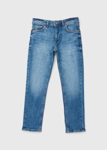 Boys Light Wash Skinny Jeans (7-16yrs) B066925
