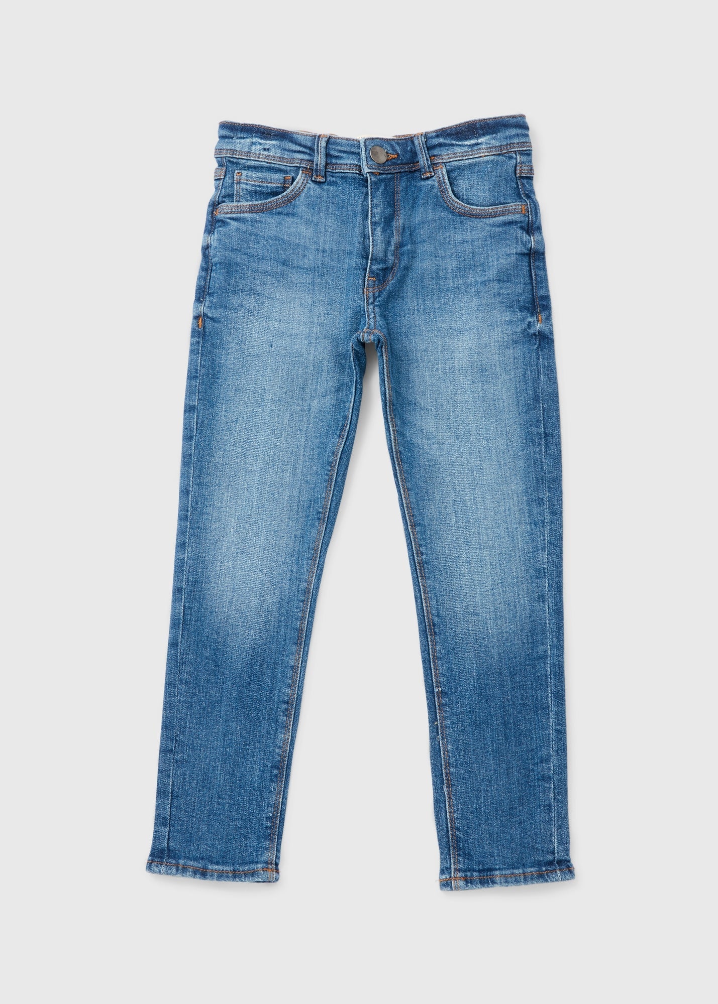 Boys Light Wash Skinny Jeans (7-16yrs)  B067178