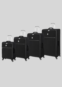 IT Luggage Black Navigator Soft Suitcase  M472640
