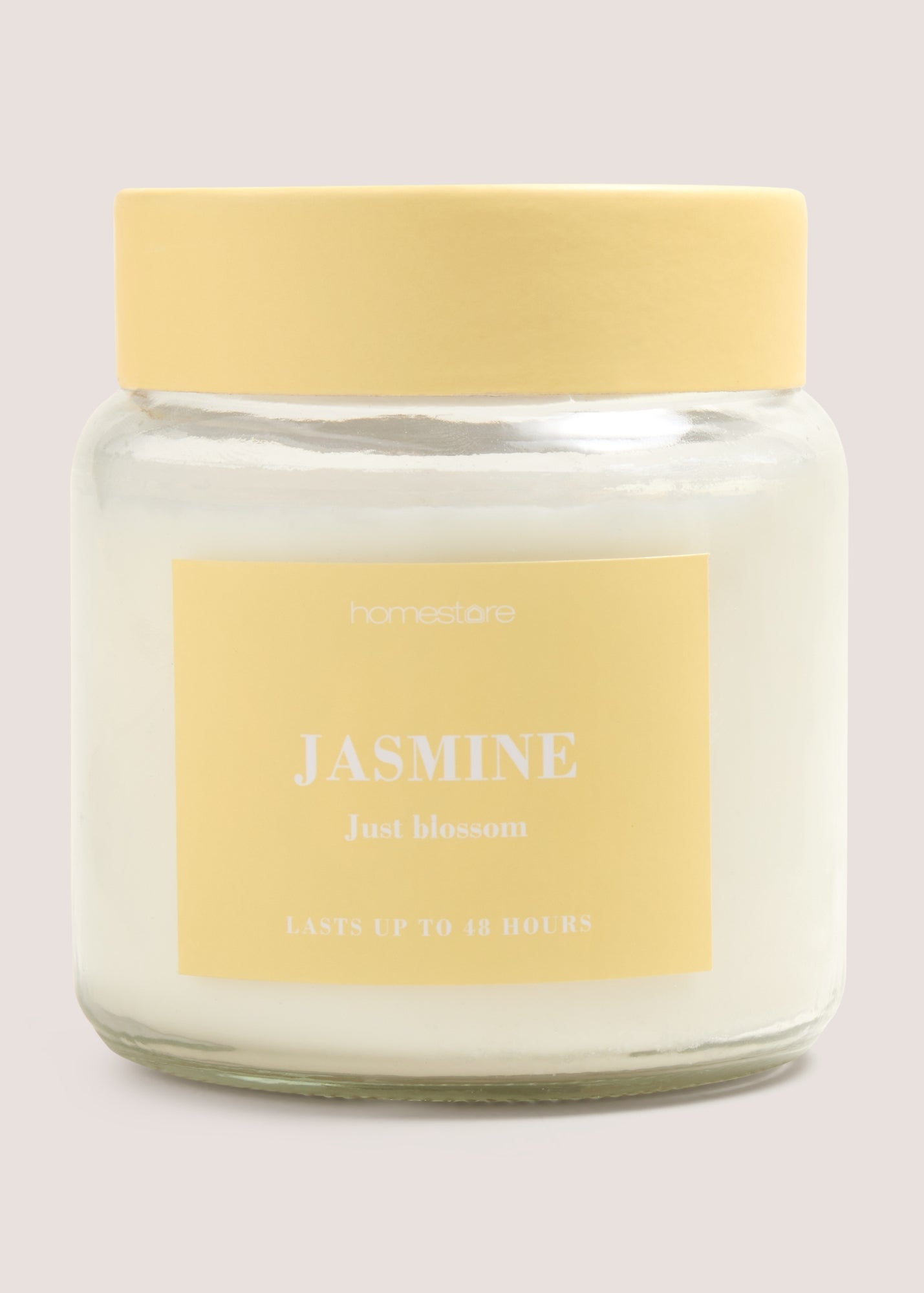 Jasmine Scented Jar Candle Cream M698705