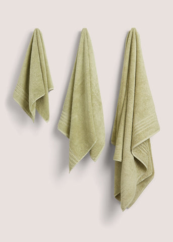 Green 100% Cotton Egyptian Towel  M242360