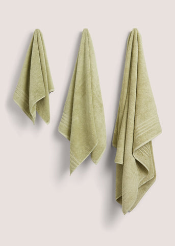 Green 100% Cotton Egyptian Towel  M242361