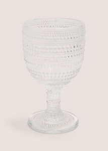 Bubble Embossed Wine Glass (23cm x 5cm) M484785